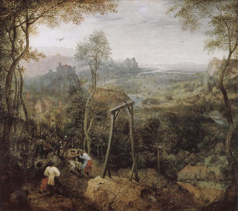 Pieter Bruegel Dance under the gallows oil painting image